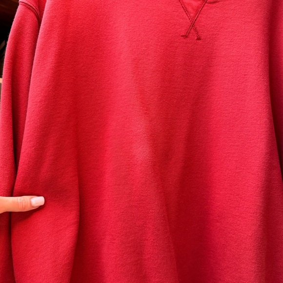 Daily Drills Red Pullover Sweatshirt - Picture 6 of 7